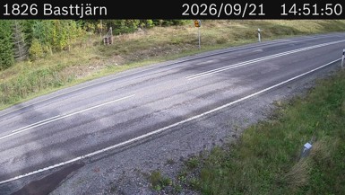 Bild från vägkamera: Basttjärn (väglagskamera)