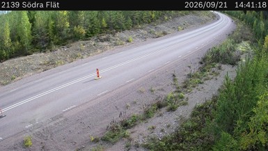 Bild från vägkamera: Södra Flät (väglagskamera)