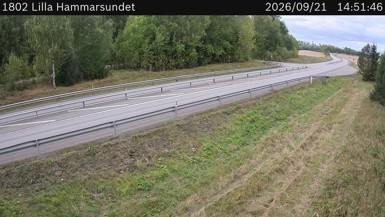 Bild från vägkamera: Lilla Hammarsund (väglagskamera)