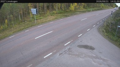 Bild från vägkamera: Limskogen (väglagskamera)