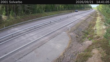 Bild från vägkamera: Solvarbo (väglagskamera)