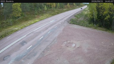 Bild från vägkamera: Bunkris (väglagskamera)