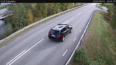 Bild från vägkamera: Edevågen (väglagskamera)