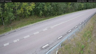 Bild från vägkamera: Hamnäs (väglagskamera)