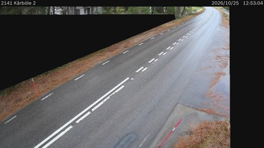 Bild från vägkamera: Kårböle 2 (väglagskamera)