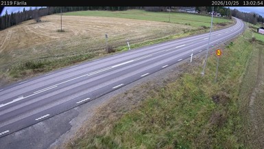 Bild från vägkamera: Färila (väglagskamera)