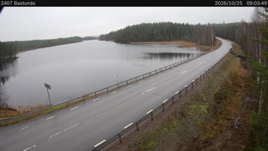 Bild från vägkamera: Bastunäs (väglagskamera)