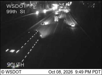 Photo from camera: I-5 at MP 5.4: 99th St