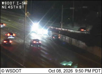 Photo from camera: I-5 at MP 169.3: NE 45th St