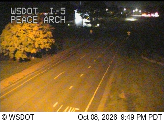Photo from camera: I-5 at MP 276.5: Peace Arch