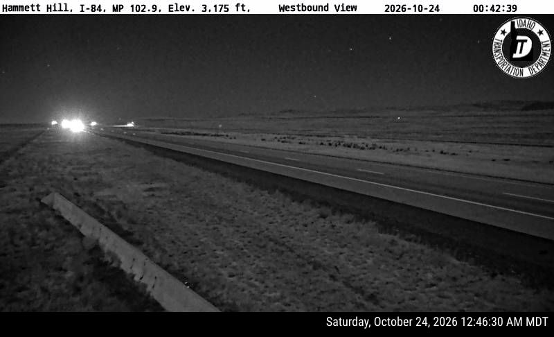 Photo from camera: I-84 Hammett Hill (view 1)