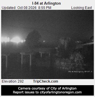 Photo from camera: I-84 at Arlington
