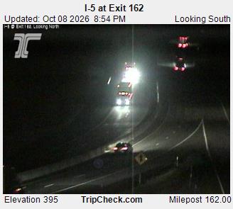 Photo from camera: I-5 at Exit 162