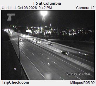 Photo from camera: I-5 at Columbia