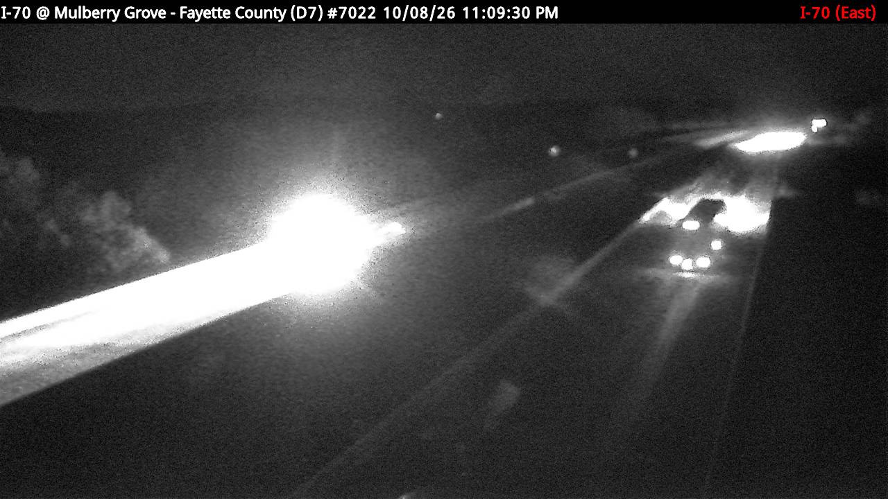 Photo from camera: I-70 at Mulberry Grove