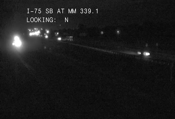 Photo from camera: I-75 @ MM 339.1 SB