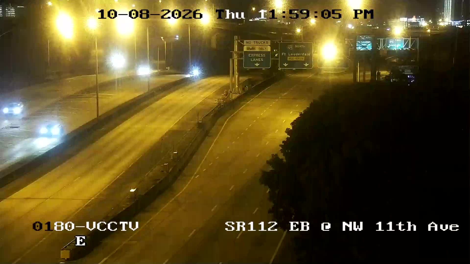 Photo from camera: SR112 EB @ NW 11th Ave