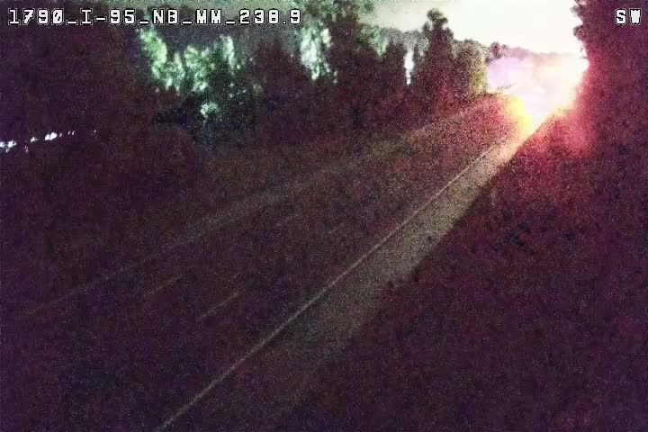 Photo from camera: I-95 @ MM 238.9 NB
