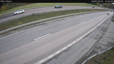 Bild från vägkamera: Lillsjön (väglagskamera)