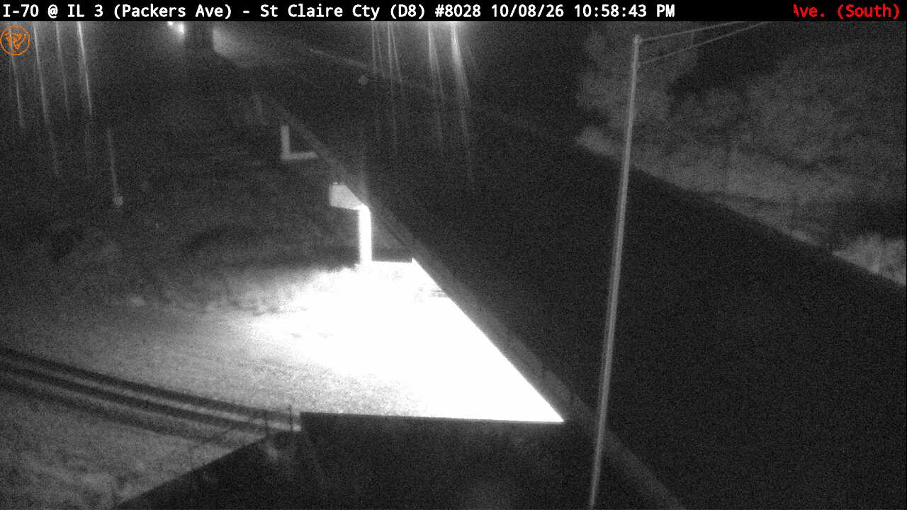 Photo from camera: I-70 Bridge at IL 3 (S)