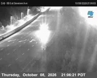 Photo from camera: (C048) I-5 : Genesee, San Diego