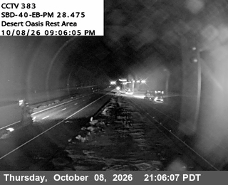 Photo from camera: I-40 : (383) At Desert Oasis Rest Area
