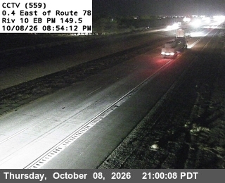 Photo from camera: I-10 : (559) East of SR-78, Blythe