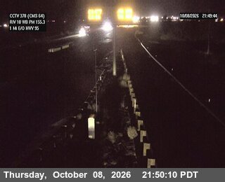 Photo from camera: I-10 : (378) Next to CMS in Blythe