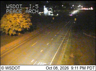 Photo from camera: I-5 at MP 276.5: Peace Arch