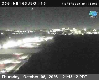 Photo from camera: (C036) NB163 : Just South Of I-15, San Diego