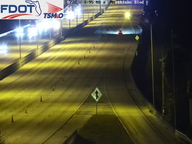 Photo from camera: I-95 at Northlake Blvd