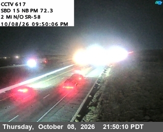 Photo from camera: I-15 : (617) N/O L St, Barstow