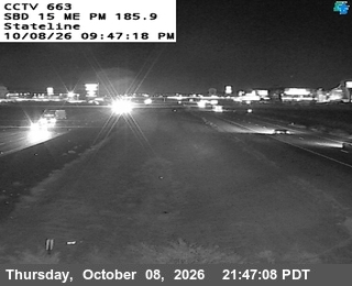 Photo from camera: I-15 : (663) Stateline, Nipton