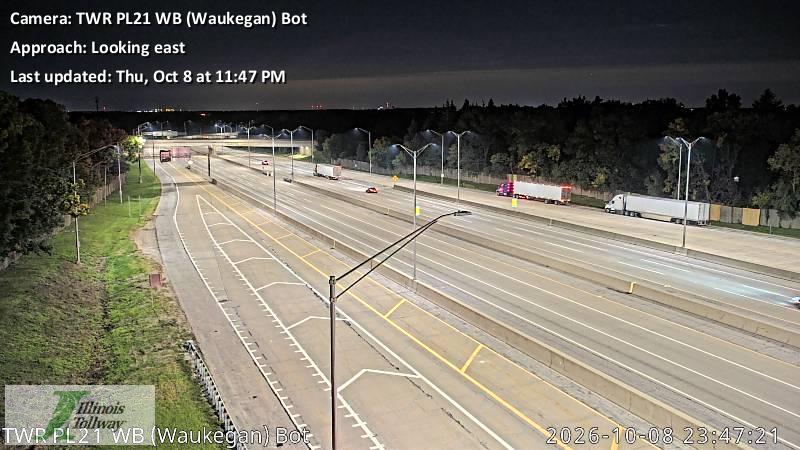 Photo from camera: I-94 at Waukegan Road