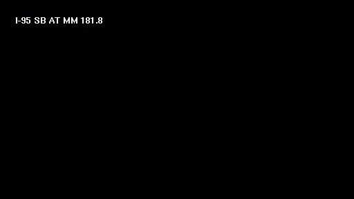 Photo from camera: I-95 @ MM 181.8 SB