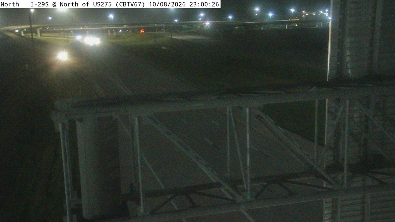 Photo from camera: CB - I-29 @ MM 48.2 (N of US 275)