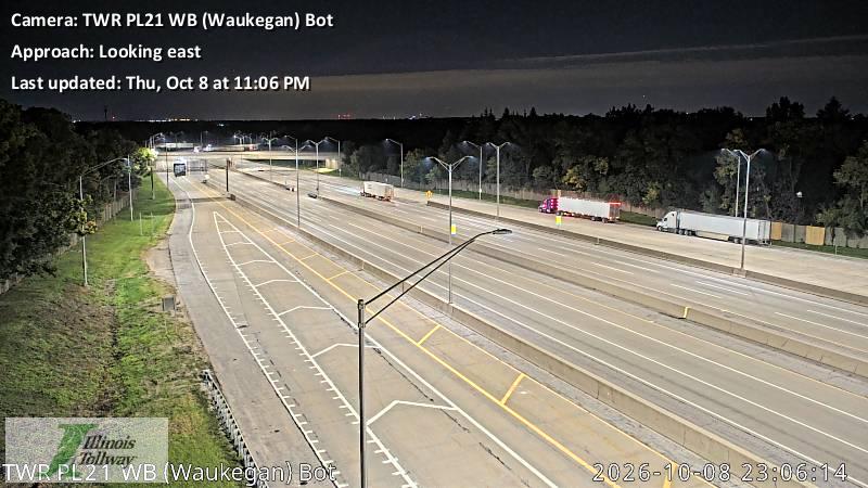 Photo from camera: I-94 at Waukegan Road