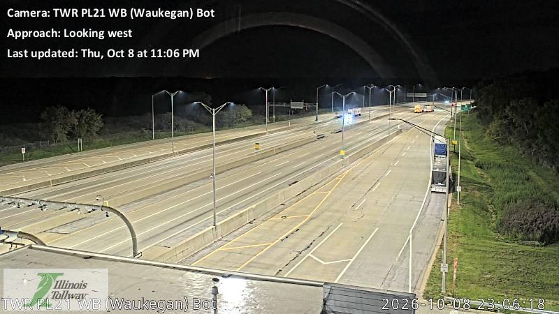 Photo from camera: I-94 at Waukegan Road
