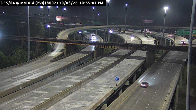 Photo from camera: I-55/64 at Milepost 0.4