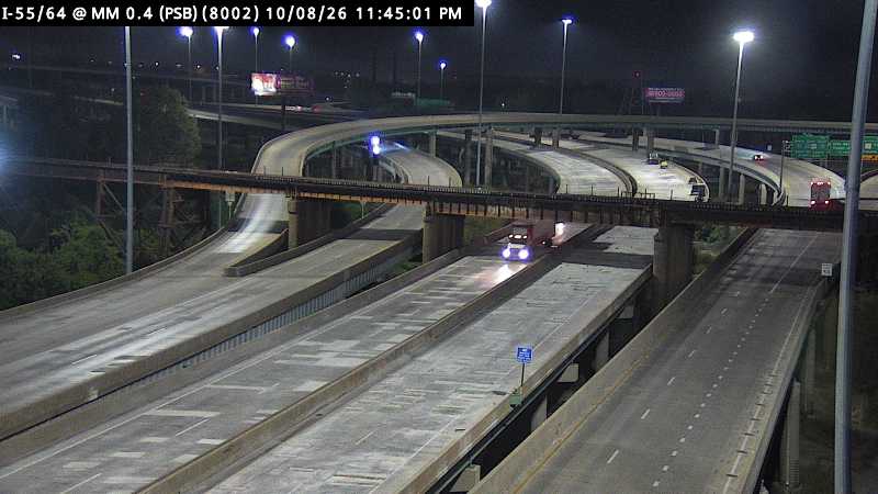 Photo from camera: I-55/64 at Milepost 0.4