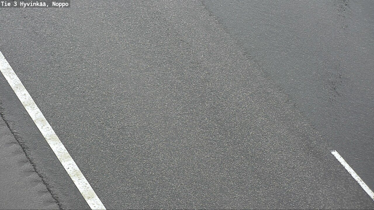 Kelikamera Hyvinkää, Noppo, Tie 3 Tienpinta