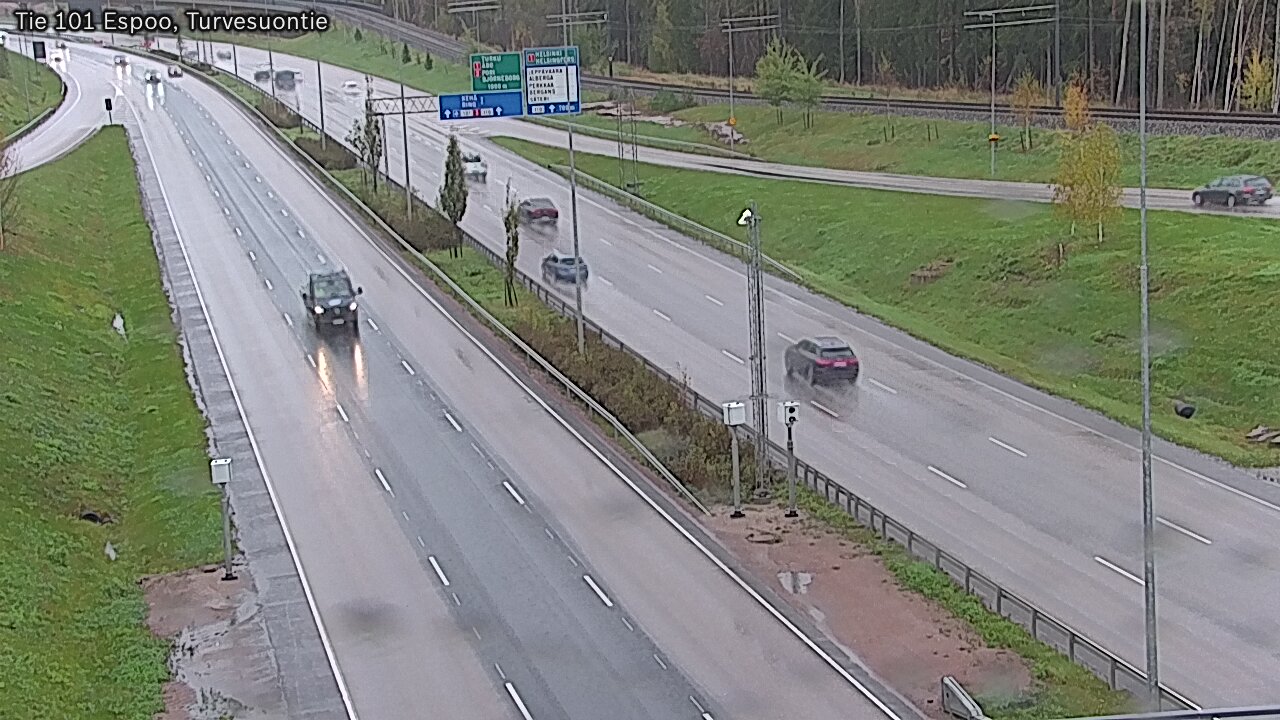 Kelikamera Espoo Turvesuontie, Kehä1 - Itään
