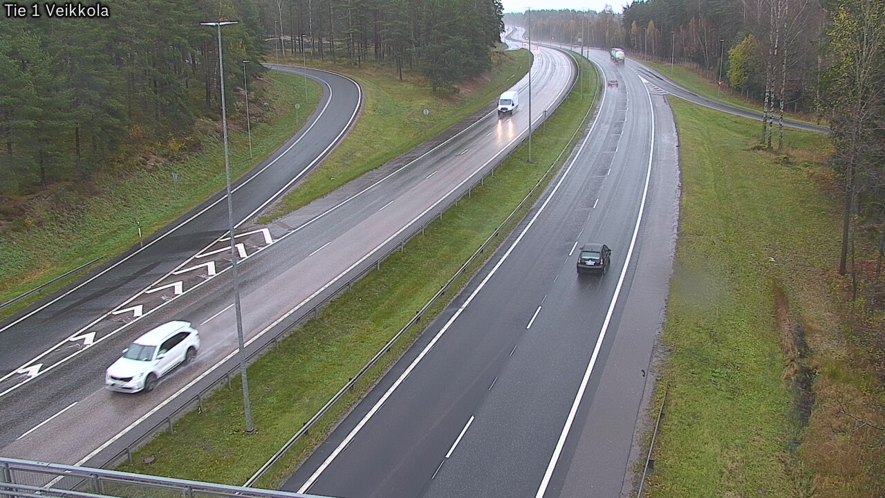 Kelikamera Kirkkonummi, Veikkola, Tie 1