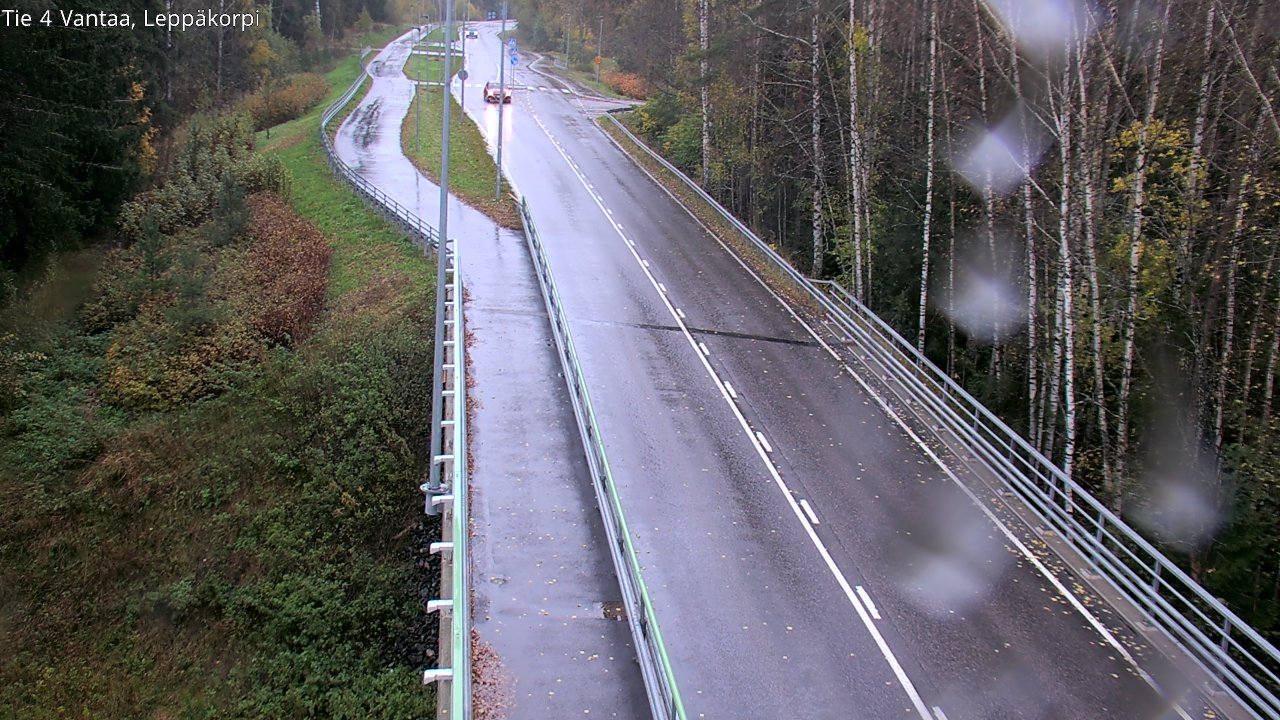 Kelikamera Vantaa Leppäkorpi, Leppäkorventie itä