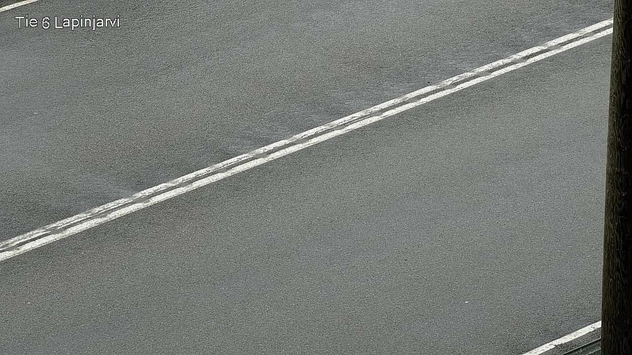Kelikamera Lapinjärvi, Tienpinta