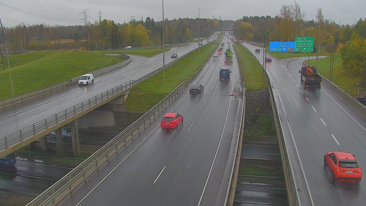 Kelikamera Vantaa Hämeenlinnanväylä, Kehä III