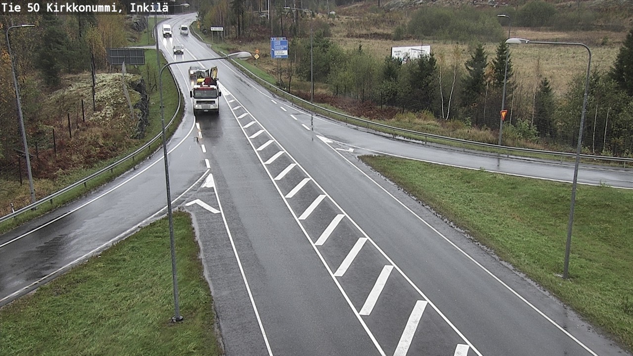 Kelikamera Kirkkonummi, Inkilä, Kehä III, itään