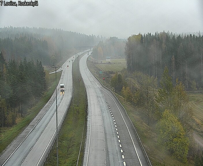 Kelikamera Loviisa, Koskenkylä, Kotkaan