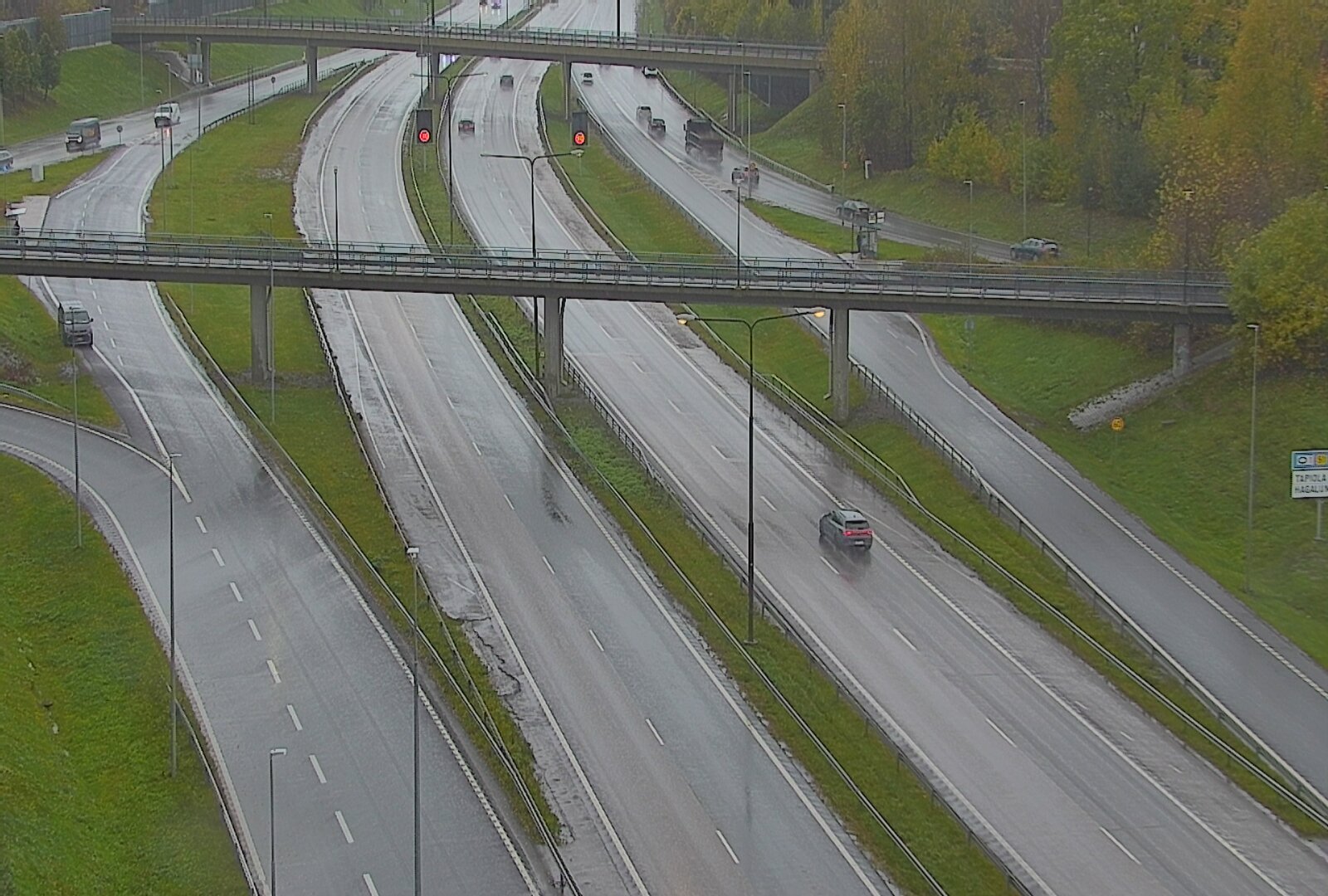 Kelikamera Espoo, Turunväylän risteys, Kehä I, Turunväylän risteys
