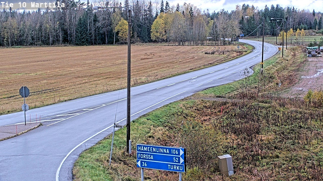 Kelikamera Marttila, Tie 224 Auraan